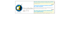 Desktop Screenshot of novidadesdatv.com